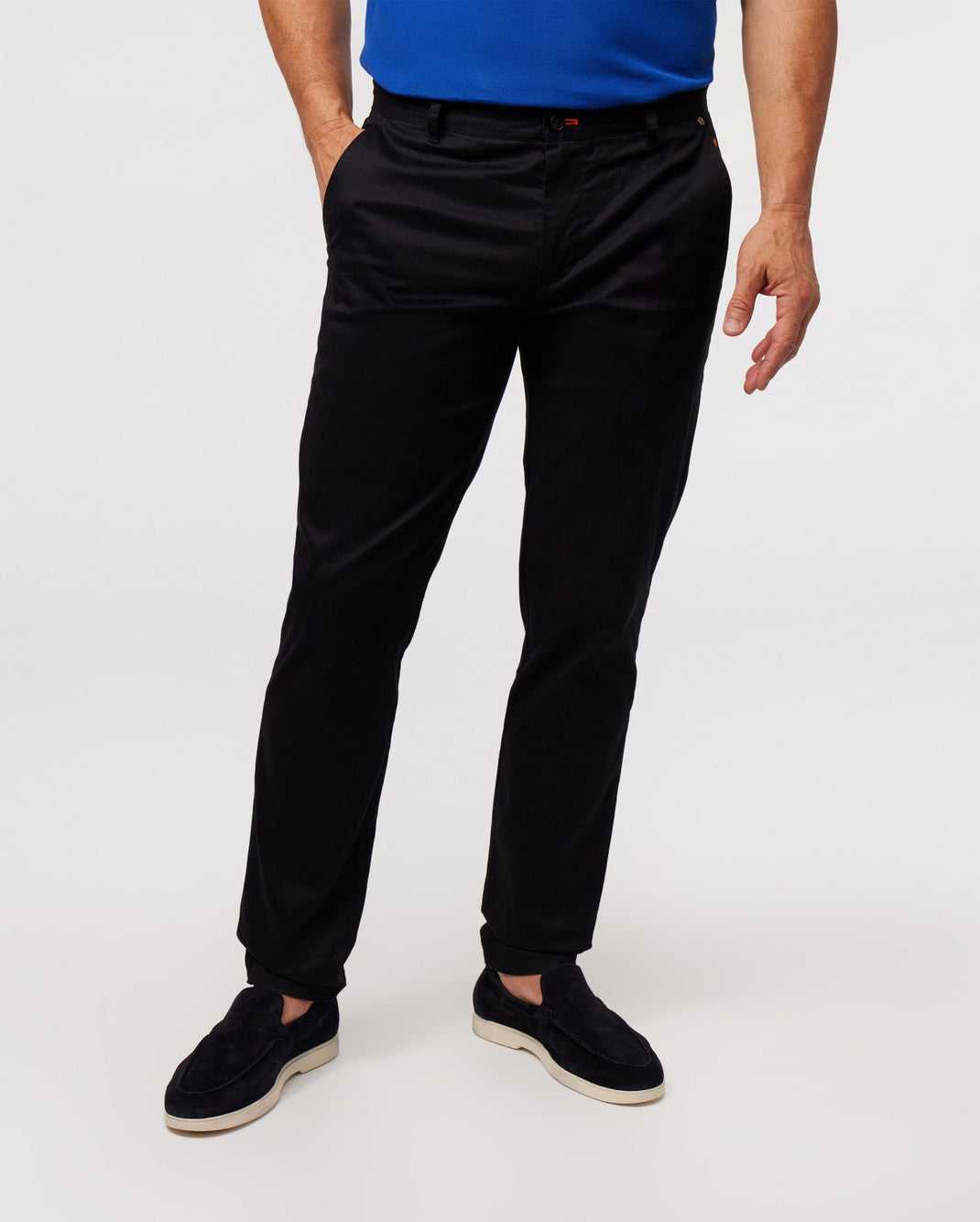 Pantalon Psycho Bunny Gilman Regular Fit Chino Pant Noir Homme | MFQ-88777205